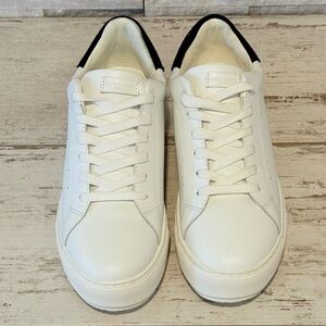 Kurt Geiger Laney Women’s White Leather Platform Sneaker Size 39EU/8-8.5US NEW